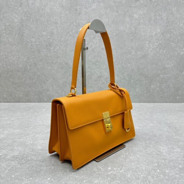 Prada Symbole Brushed Leather Handbag - Image 22