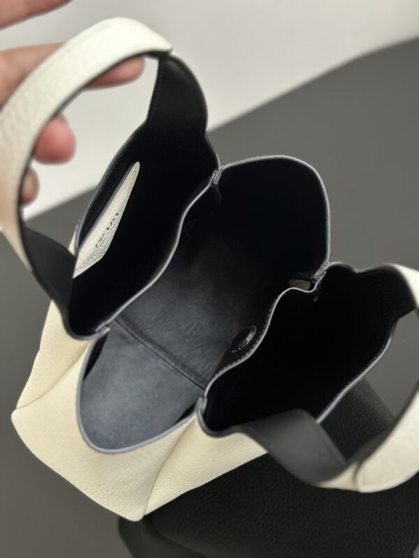 Prada Grained Leather Mini Tote - Image 10