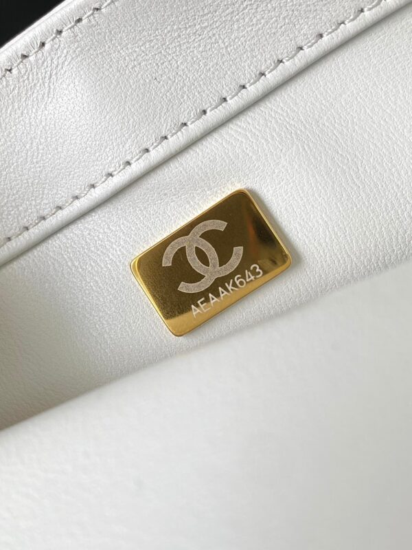 Chanel Tweed Flap Bag - Image 3