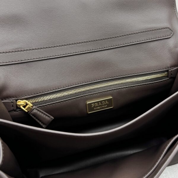 Prada Symbole Brushed Leather Handbag - Image 48