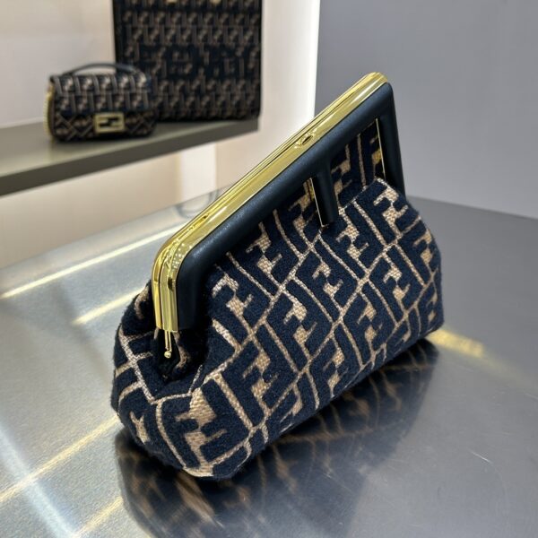Fendi Fendigraphy Small in FF Jacquard Fabric - Image 8
