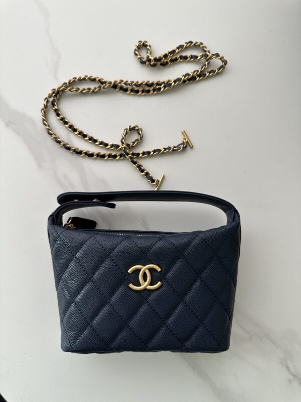 Chanel Quilted Vanity Case - Image 2