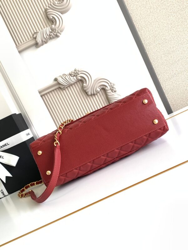 Chanel Top Handle Flap Bag - Image 5