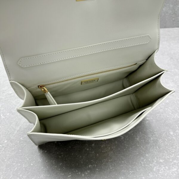 Prada Symbole Brushed Leather Handbag - Image 33