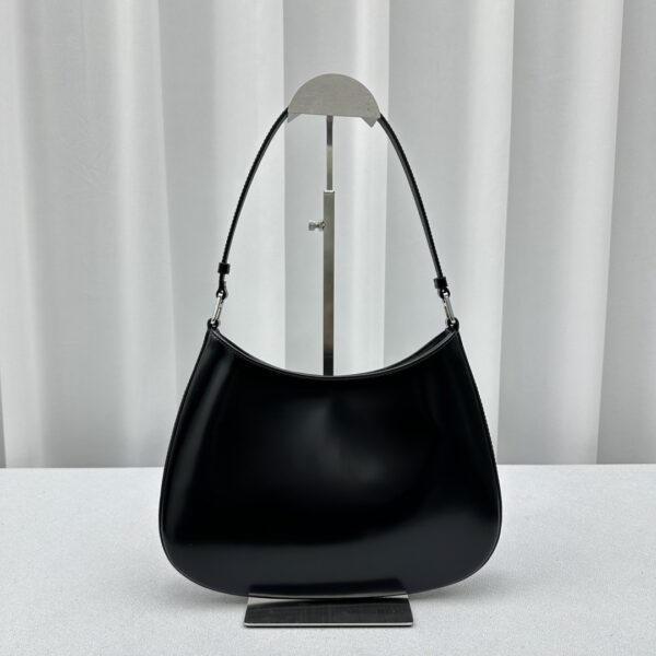 Prada Crescent Leather Shoulder Bag - Image 15