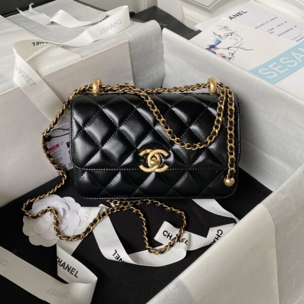 Chanel Mini Rectangular Flap Bag with Top Handle
