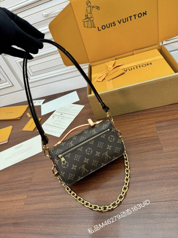 Louis Vuitton Petite Malle Souple Monogram Canvas - Image 8