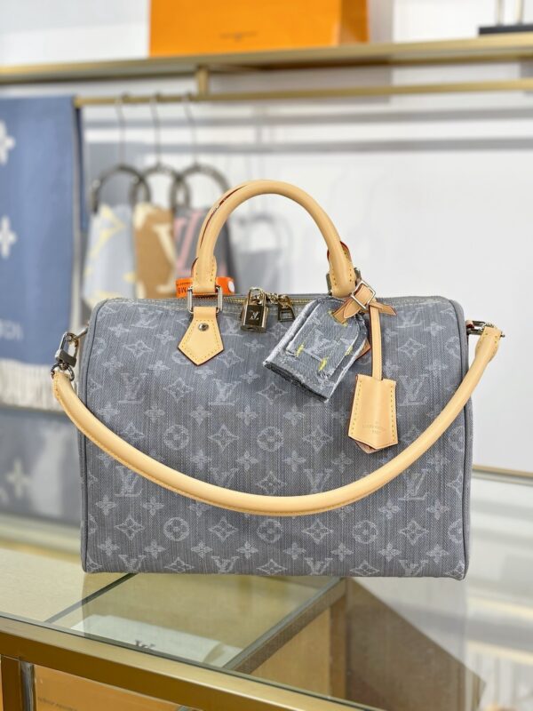 Louis Vuitton Speedy Bandoulière 30 Monogram Empreinte Leather - Image 8