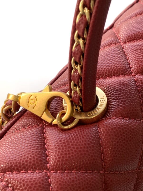 Chanel Top Handle Flap Bag - Image 7