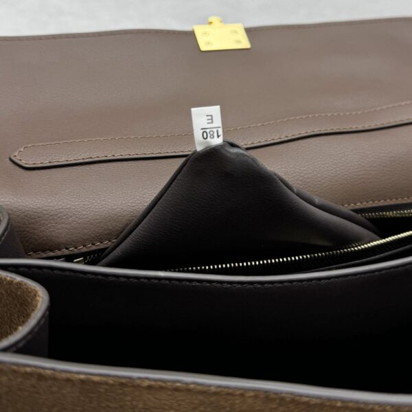 Prada Symbole Brushed Leather Handbag - Image 40