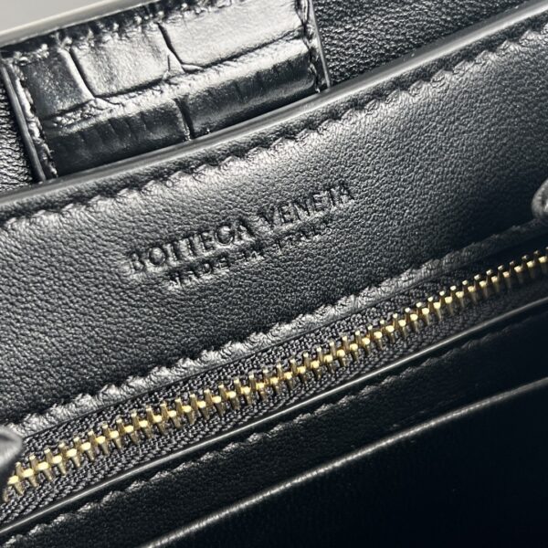 Bottega Veneta Mini Andiamo in Crocodile-Embossed Leather - Image 3