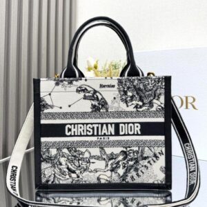 Dior Vertical Book Tote with Strap