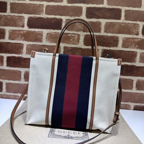 Gucci Ophidia Medium Canvas Tote Bag - Image 2