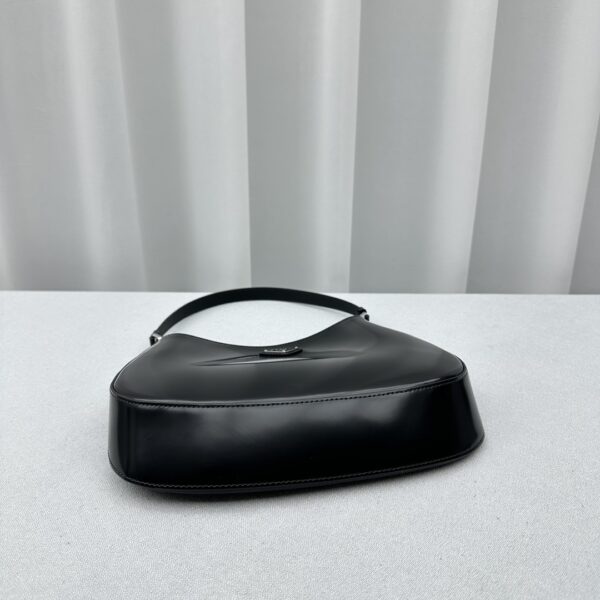 Prada Crescent Leather Shoulder Bag - Image 13