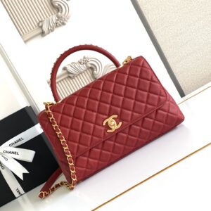 Chanel Top Handle Flap Bag
