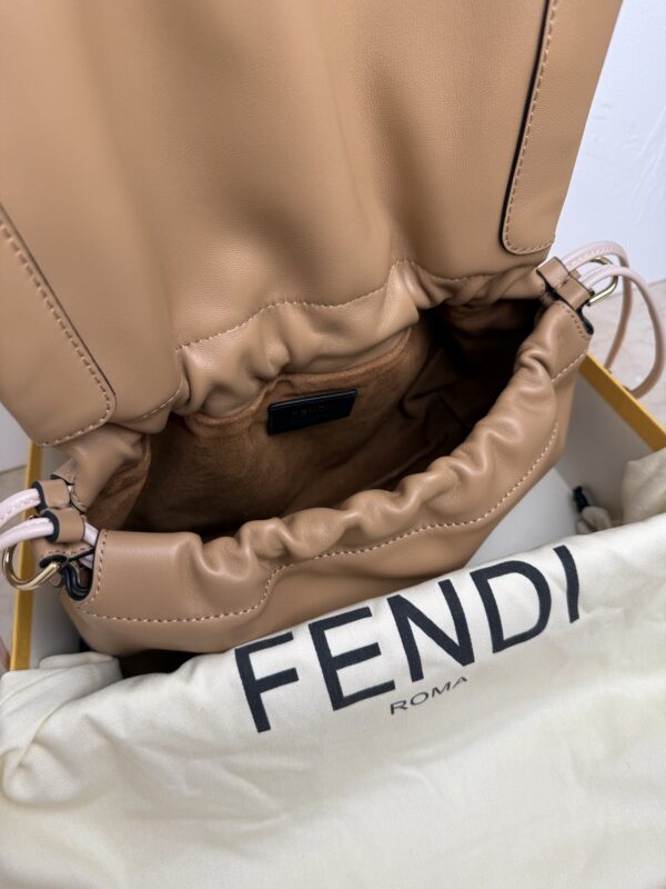 Fendi Drawstring Hobo Bag - Image 4