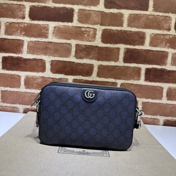 Blue Gucci Small Messenger Bag - Image 3
