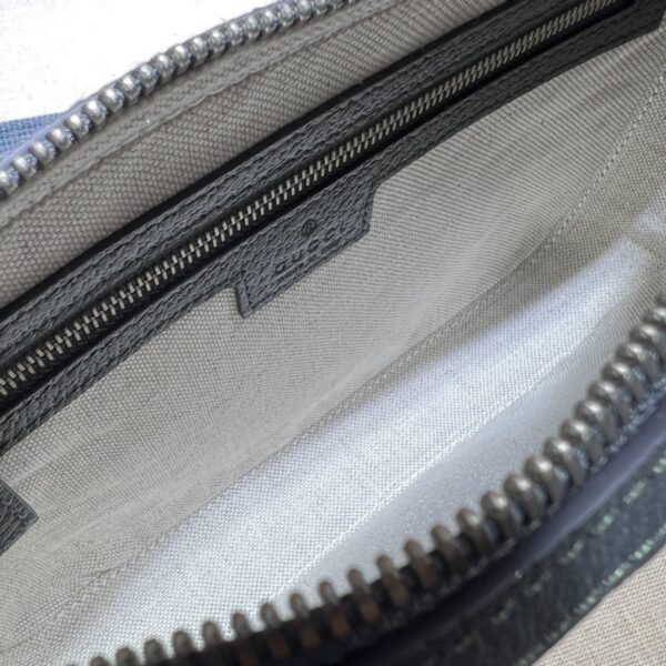 Full Black Gucci Small Messenger Bag - Image 7