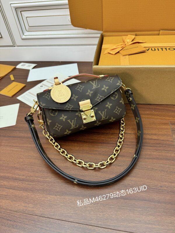 Louis Vuitton Petite Malle Souple Monogram Canvas - Image 9