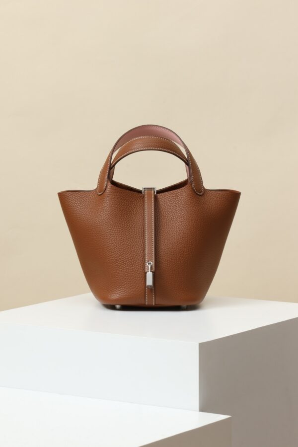 Hermès Mini Tote Crossbody - Image 9