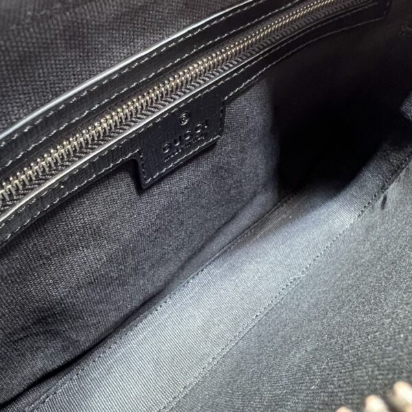 Dark Blue Gucci Small Messenger Bag - Image 9