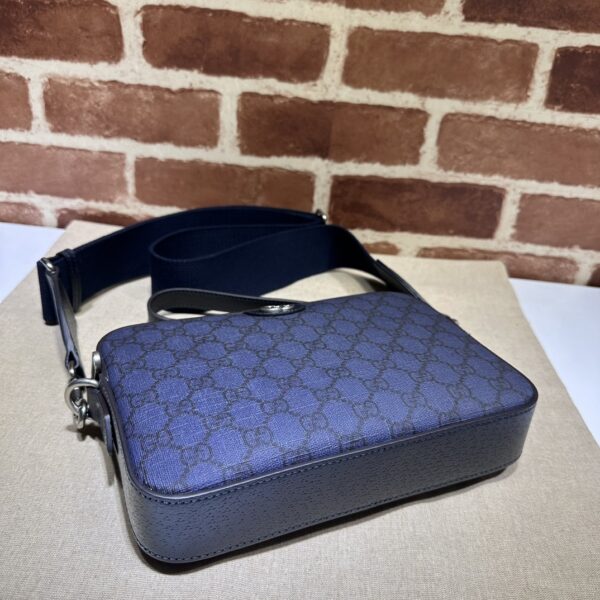 Blue Gucci Small Messenger Bag - Image 6