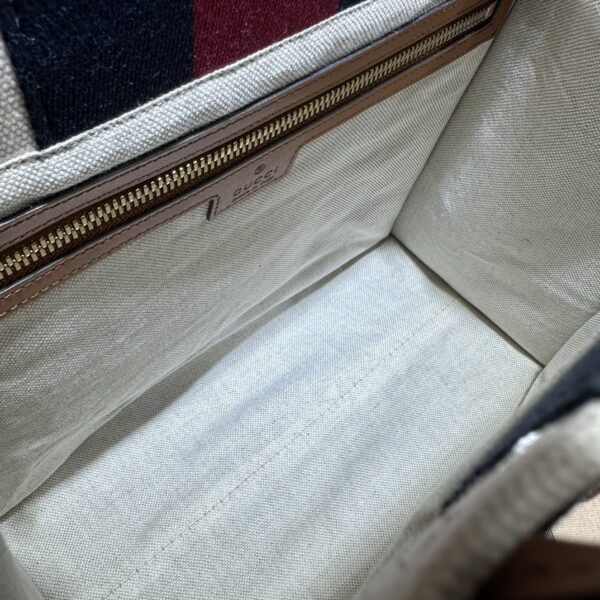Gucci Ophidia Medium Canvas Tote Bag - Image 9