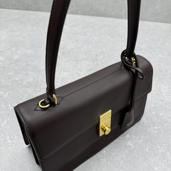 Prada Symbole Brushed Leather Handbag - Image 46