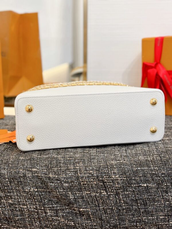 Louis Vuitton Capucines BB Taurillon Leather with Braided Chain - Image 11