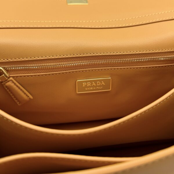 Prada Symbole Brushed Leather Handbag - Image 21