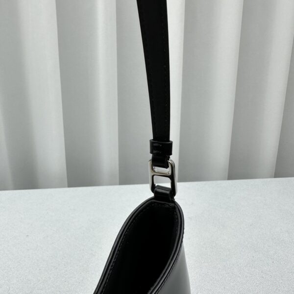 Prada Crescent Leather Shoulder Bag - Image 16
