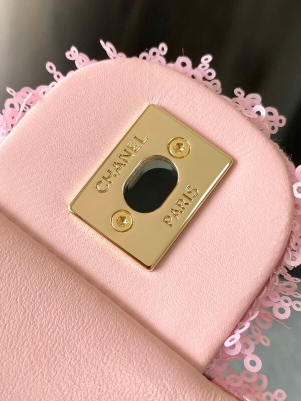 Chanel Tweed Flap Bag - Image 5