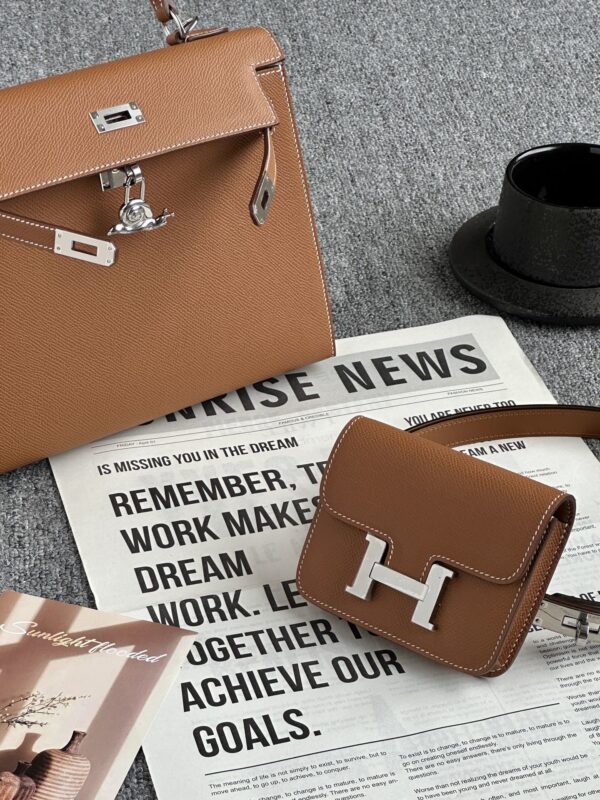 Hermès Kelly-Style Functional Tote 25 - Image 18
