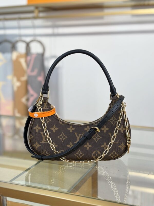 Louis Vuitton Loop Hobo Bag Monogram Canvas - Image 6