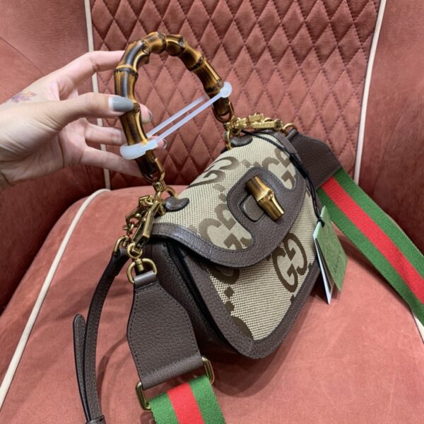 Gucci Bamboo 1947 Small Top Handle Bag - Image 4