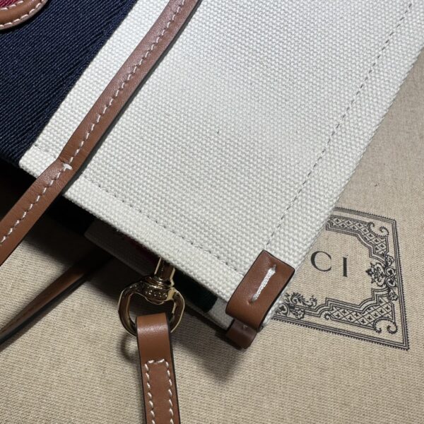 Gucci Ophidia Medium Canvas Tote Bag - Image 7