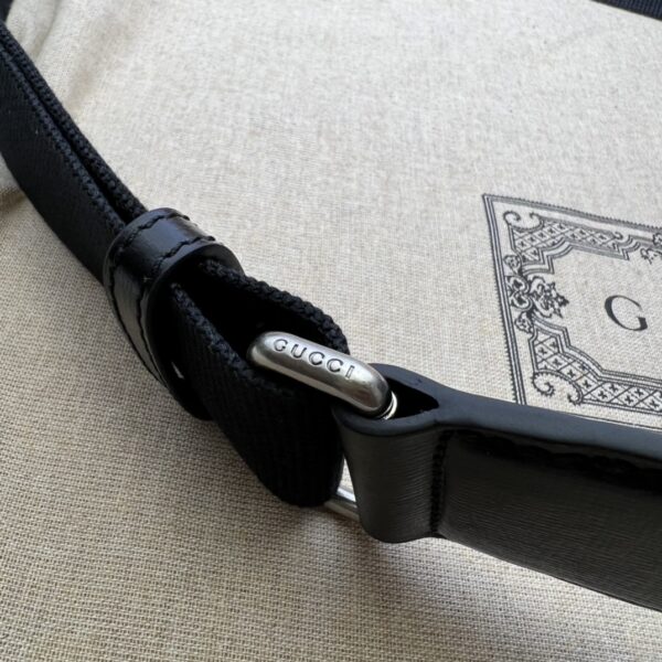 Dark Blue Gucci Small Messenger Bag - Image 2