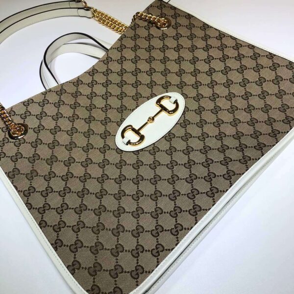 Gucci Horsebit 1955 Tote Bag - Image 4