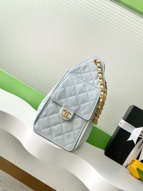 Chanel Quilted Drawstring Bucket Bag - Image 7