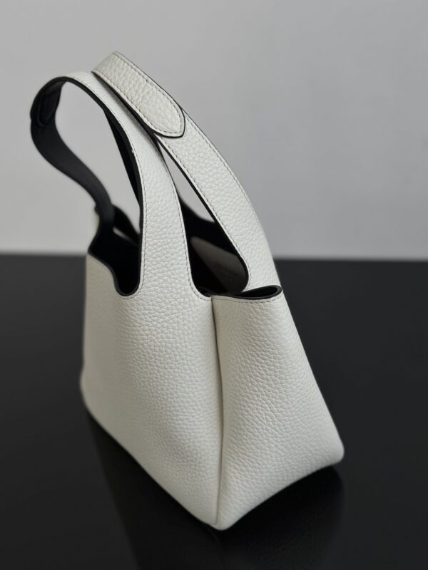 Prada Grained Leather Mini Tote - Image 9