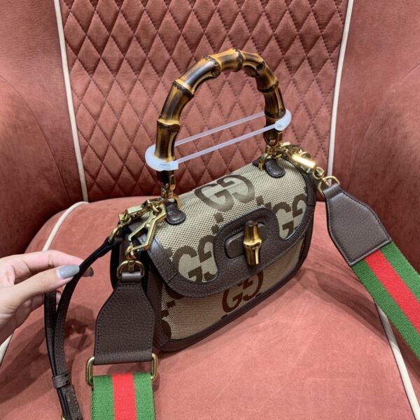 Gucci Bamboo 1947 Small Top Handle Bag - Image 6