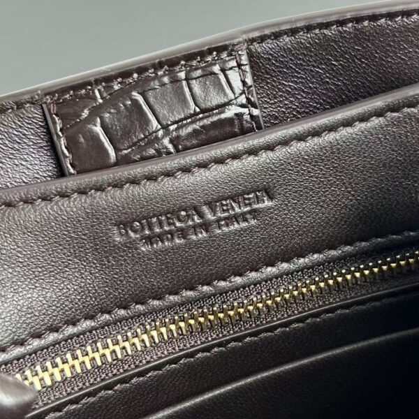 Bottega Veneta Mini Andiamo in Crocodile-Embossed Leather - Image 4