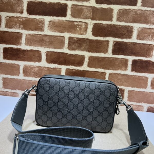 Full Black Gucci Small Messenger Bag - Image 5