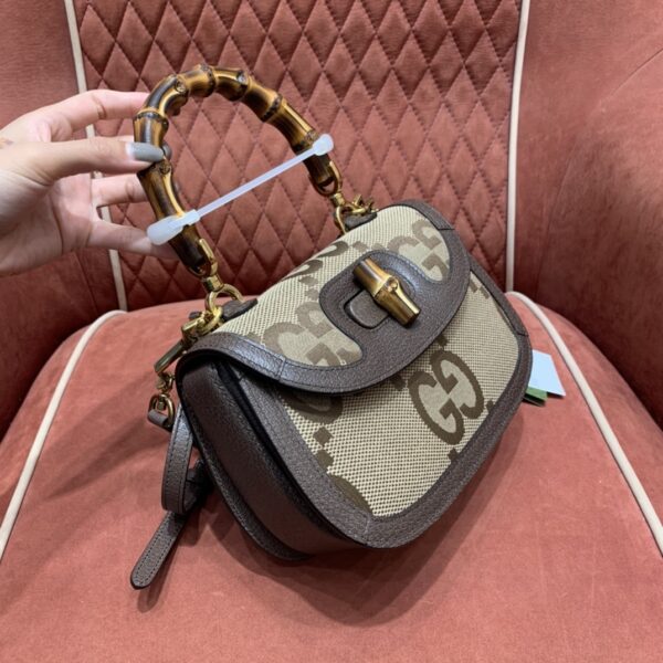 Gucci Bamboo 1947 Small Top Handle Bag - Image 5