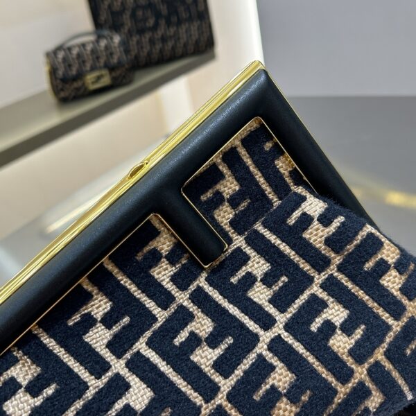 Fendi Fendigraphy Small in FF Jacquard Fabric - Image 5