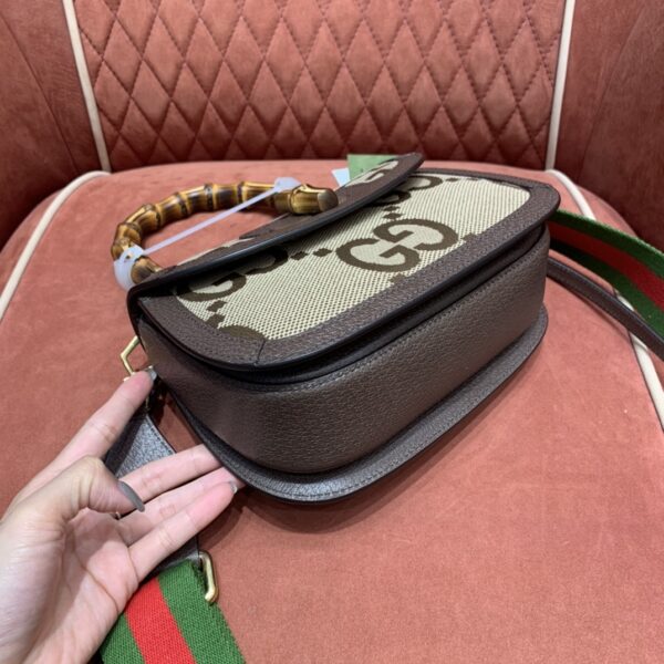 Gucci Bamboo 1947 Small Top Handle Bag - Image 9