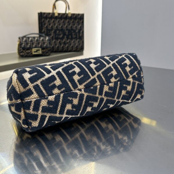 Fendi Fendigraphy Small in FF Jacquard Fabric - Image 4