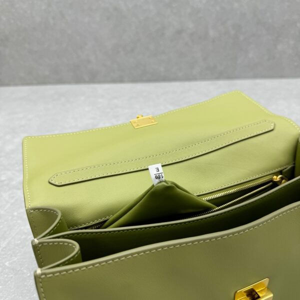 Prada Symbole Brushed Leather Handbag - Image 11