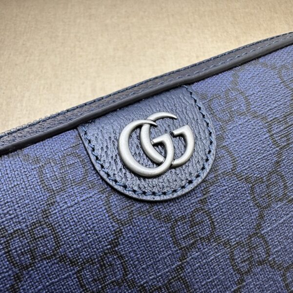 Blue Gucci Small Messenger Bag - Image 7