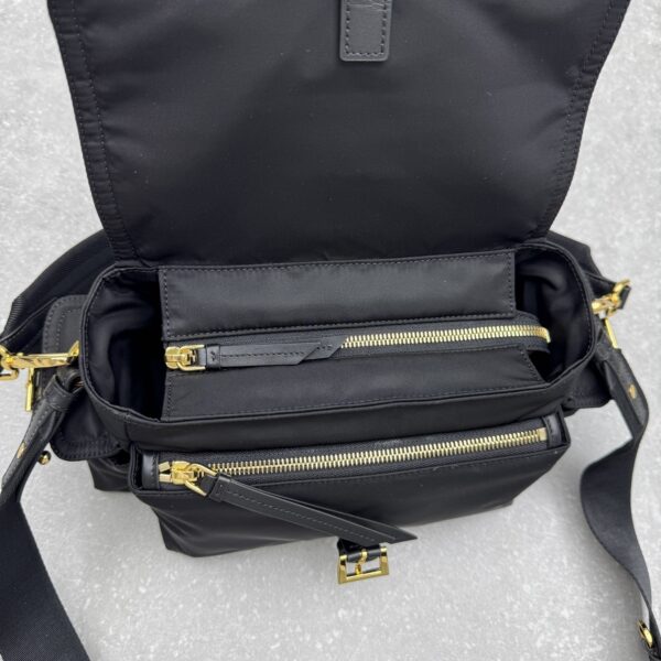 Prada Re-Nylon Shoulder Bag with Saffiano Trim - Image 3